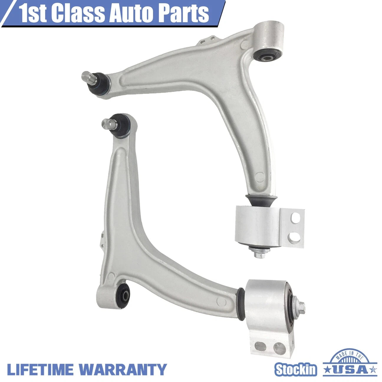 Front Suspension Lower Control Arms Ball Joint Kit for Saab 9-3 9-3X (2003–2011)