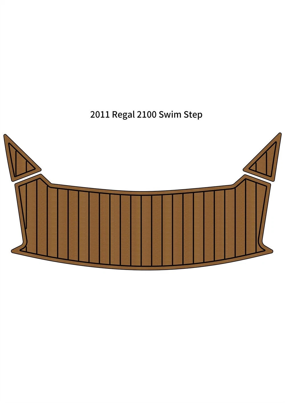 EVA Foam Swim Platform Step Pad for Regal 2100 (2011)