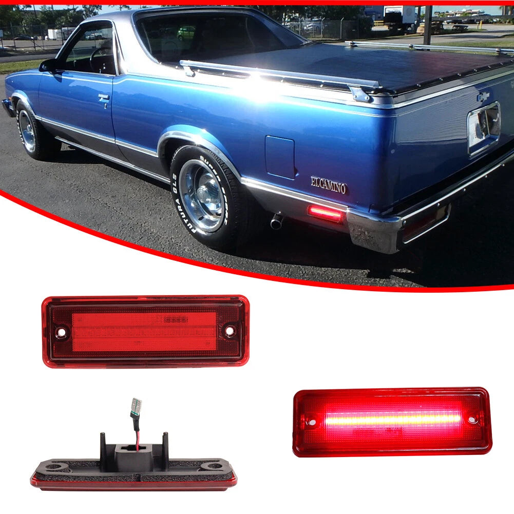 Red LED Rear Bumper Side Marker Light for El Camino & Caballero (1978–1987)