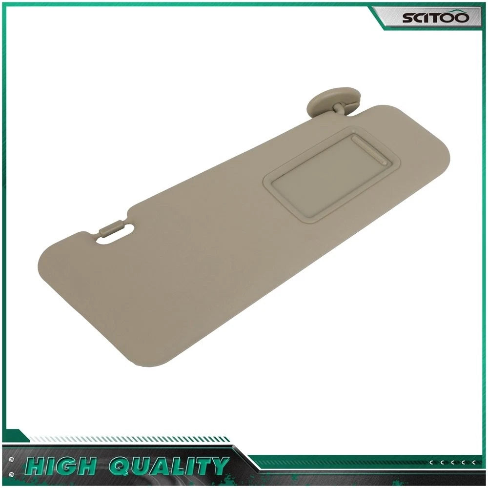 Sun Visor for Toyota Highlander (2008–2013) Beige with Vanity Light