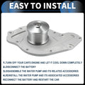 Water Pump with Idler Pulley Kit for Chrysler PT Cruiser (2003-2010)