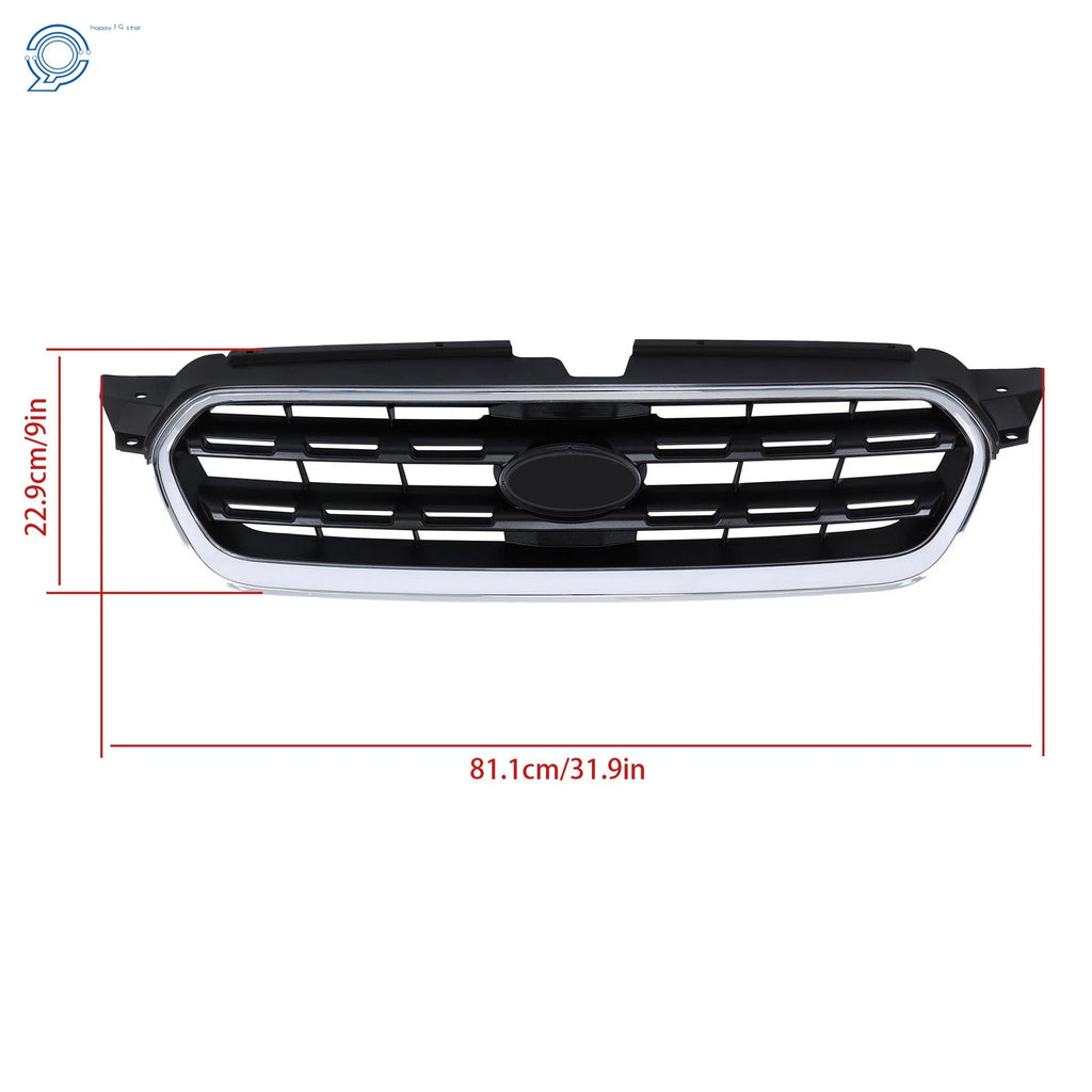 Chrome Front Bumper Upper Grille for Subaru Outback (2005-2007)
