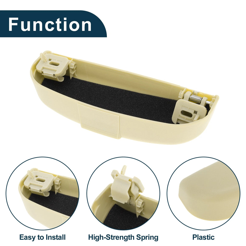 Sunglasses Case for Mitsubishi Lancer (2008–2017) Eyeglasses Holder Beige