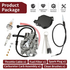 Carburetor w/ Throttle Cable for Kawasaki Prairie 400 (1999–2002) 15003-1446