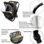 3 in 1 Insulated Cooler Bag Chair for Beach Fishing Camping Hiking