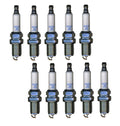 Set of 10 NGK Laser Platinum Spark Plugs (Gap 0.032) for