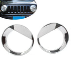 Angry Bird Style Headlight Covers for Jeep Patriot (2011-2017)