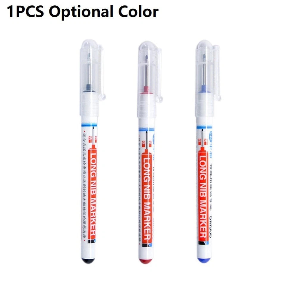 Set of 3 Marker Pens for Woodworking (Black/Blue/Red)