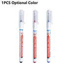 Set of 3 Marker Pens for Woodworking (Black/Blue/Red)