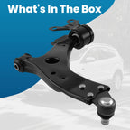 Front Lower Right Passenger Control Arm Ball Joint for Ford Escape (2013–2019)