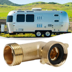 90 Degree Angle Water Pipe Joint for RV Water Intake Hose Fittings (Camper)