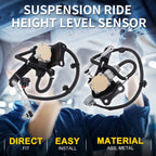 Air Suspension Ride Height Level Sensor for Lexus LX470 (1998–2007) - 8940760010, Set of 2