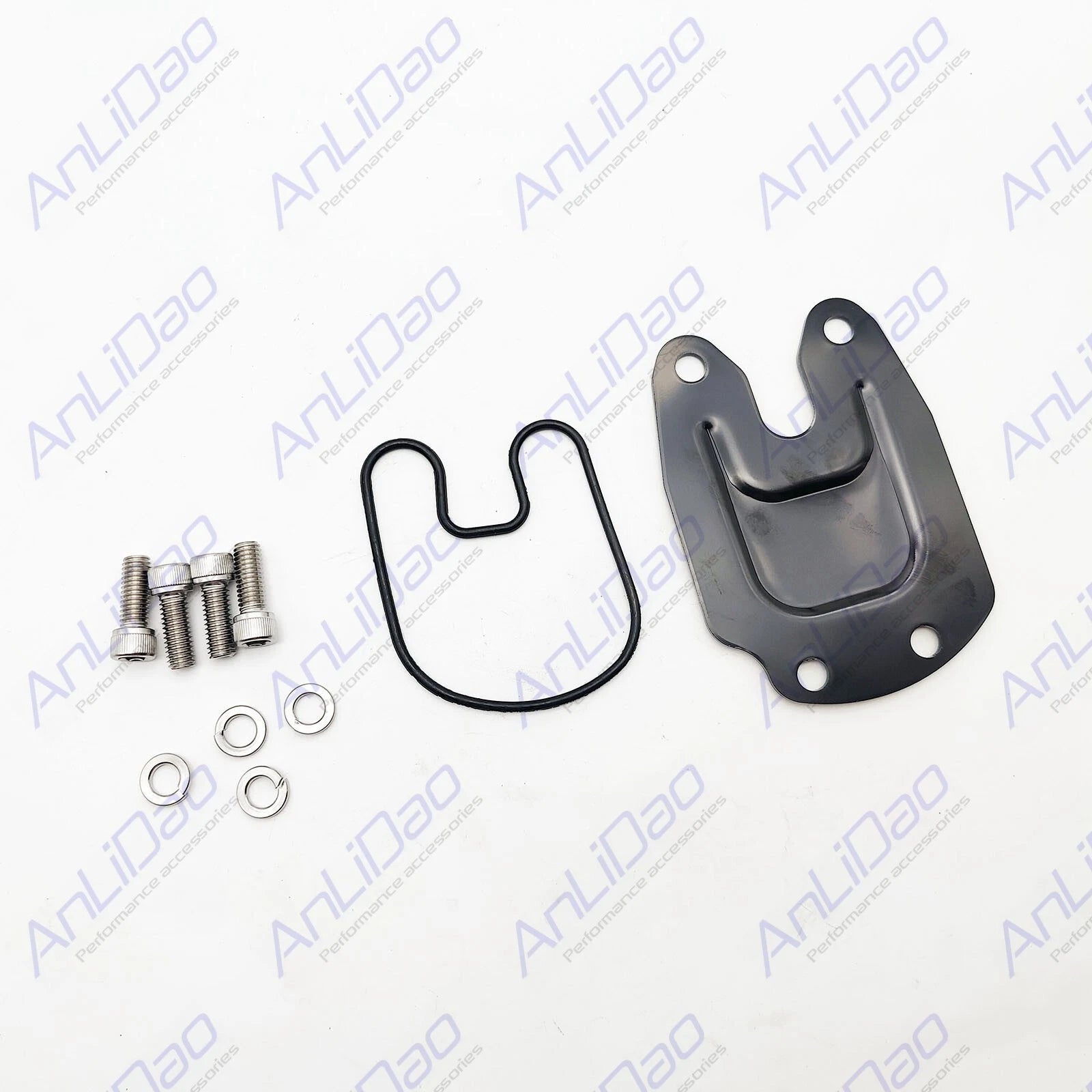 Gimbal Exhaust Block Off Seal Plate Kit for MerCruiser Alpha Bravo (861776A2, 41802)