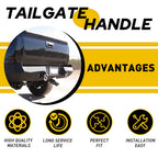 Tailgate Handle Bezel for Chevrolet Silverado GMC Sierra (2007-2014)