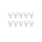 10 x Radio Bezel Clips for Mazda 2 3 5 6 RX-8 CX-3 (2003-2023)