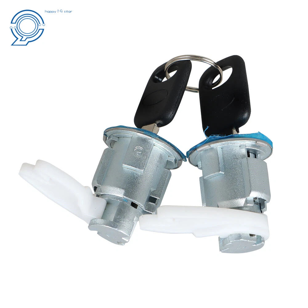 Door Lock Cylinder Pair Set for Ford F150 250 Pickup (1992–1995) 2 Keys
