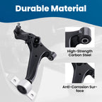 8x Front Lower Control Arm w/ Ball Joints Tie Rod End for Infiniti I35 (2002–2004)