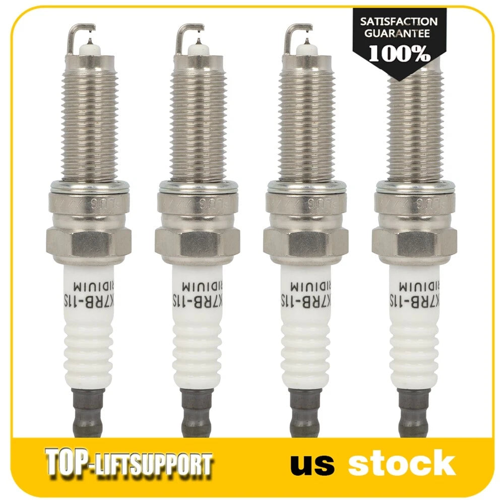 Set of 4 Iridium Platinum Spark Plugs for Alfa Romeo Giulia (2017–2024)