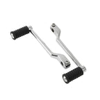 Left Front & Rear Heel Toe Shift Lever Pedal for Harley Touring Softail (88-23)