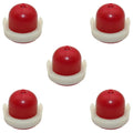 Set of 5 Primer Bulbs for Briggs and Stratton B&S (496115, 4180, 5085H, 5085K)
