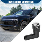 Heater Hose Connector for Buick Rainier (2004–2006) No.15119175 Plastic Black