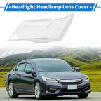 Car Front Left Headlight Lens Cover for Honda Acura 2007-2013 PC Clear