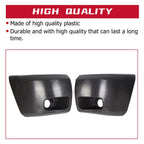 Bumper End Caps Set for Chevy Silverado 1500 (2007–2013) Fog Light Holes