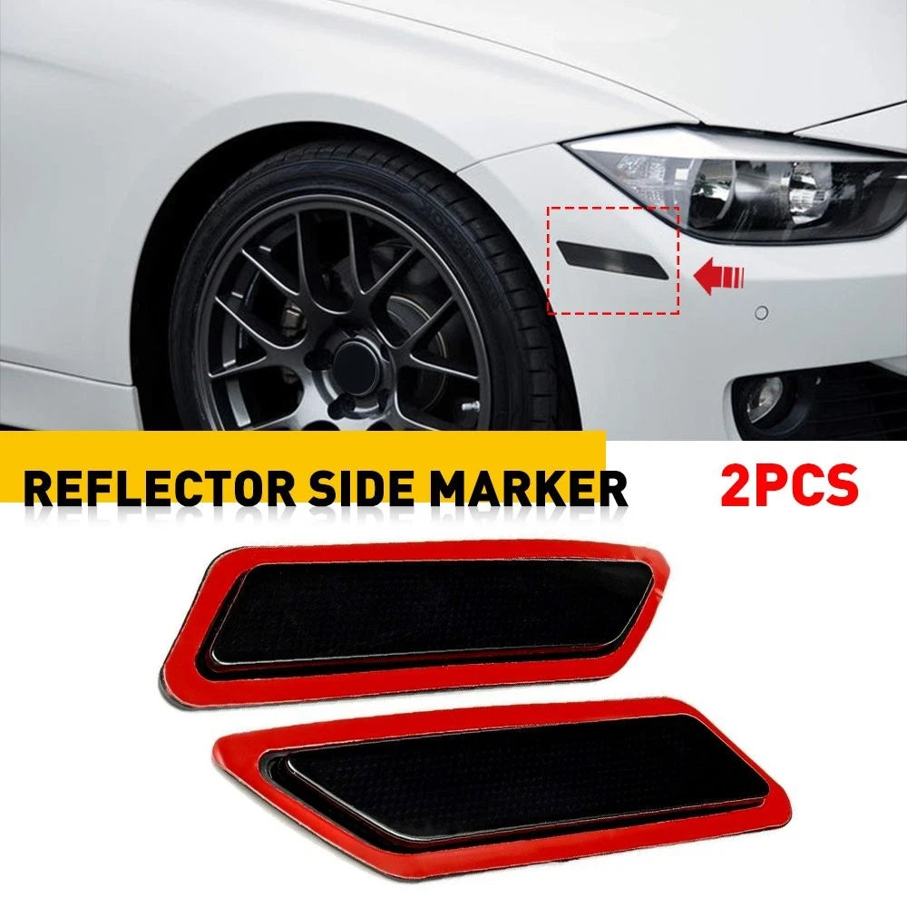 2X Smoked Side Marker Reflector Lamps for BMW 3 Series F30 (2012–2015)