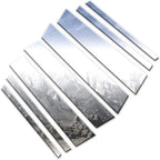 Luxury FX Chrome Pillar Post Trim Kit for Volkswagen Tiguan (2009–2017)