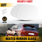 Heated Mirror Glass Left Driver Side for Porsche Cayenne (2008–2010)