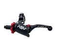 Pair of ASV F4 Shorty Black Front Brake Pro Clutch Perch Levers for YFZ 450 (2004–2006)
