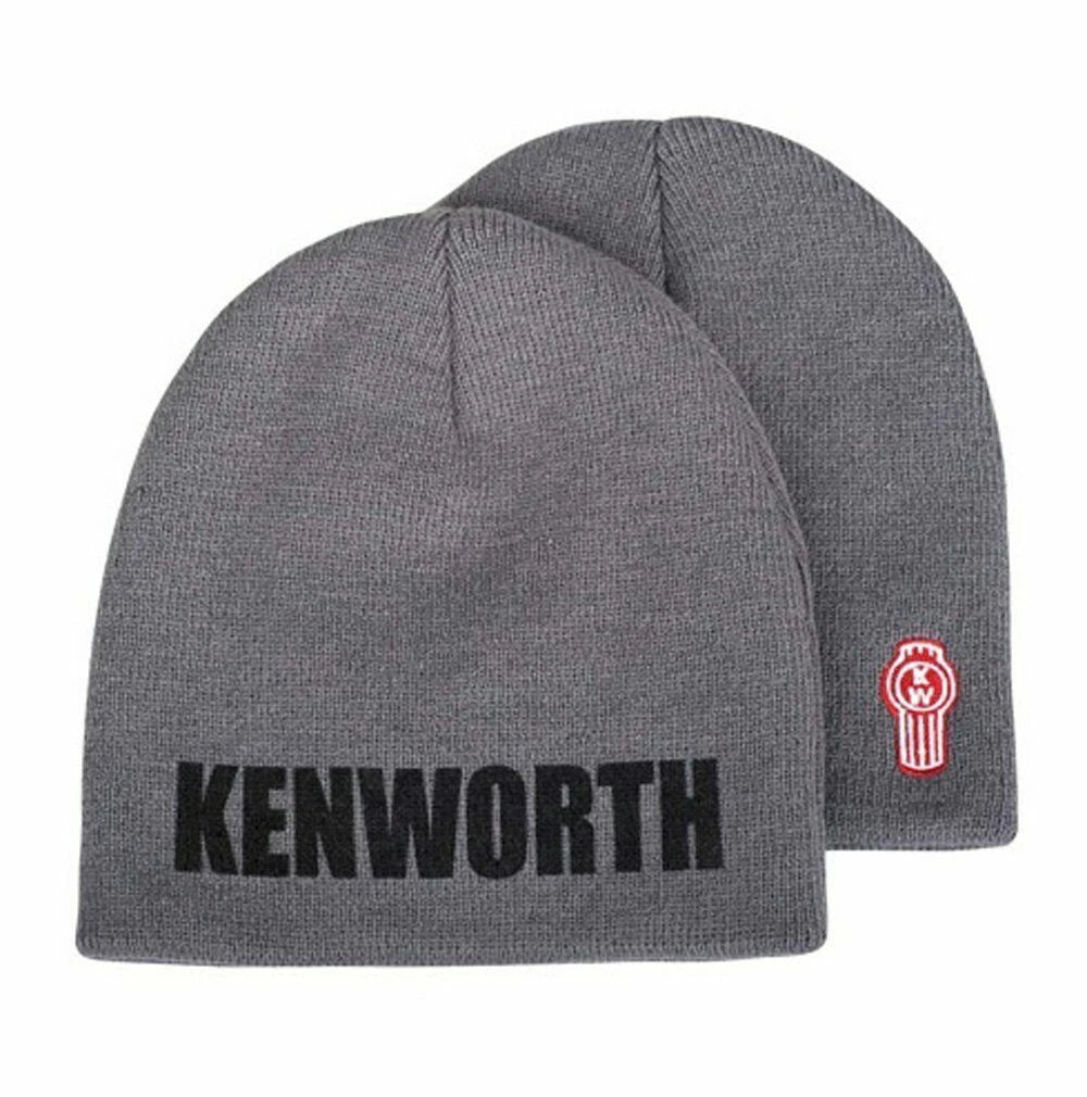 Knit Winter Beanie for Kenworth Motors (Charcoal Gray)