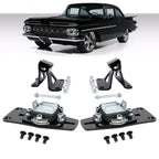 Motor Mounts Engine Bracket Kit for Chevy Impala Biscayne (1959–1964)
