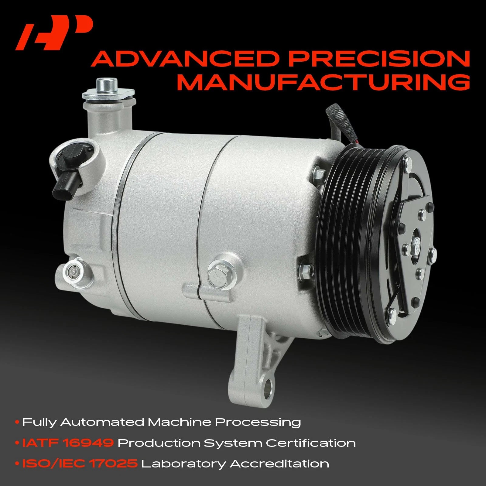 A/C Compressor with Clutch for Chevrolet Corvette (2014-2019)