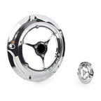 Clarity Derby & Timer Timing Covers Chrome for RSD Harley Touring (2016+)