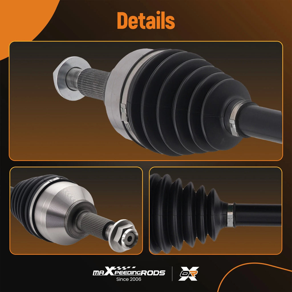 2X CV Axle Shaft Front for Ford Taurus Flex Lincoln MKS Sable (2008–2014)