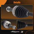 2X CV Axle Shaft Front for Ford Taurus Flex Lincoln MKS Sable (2008–2014)