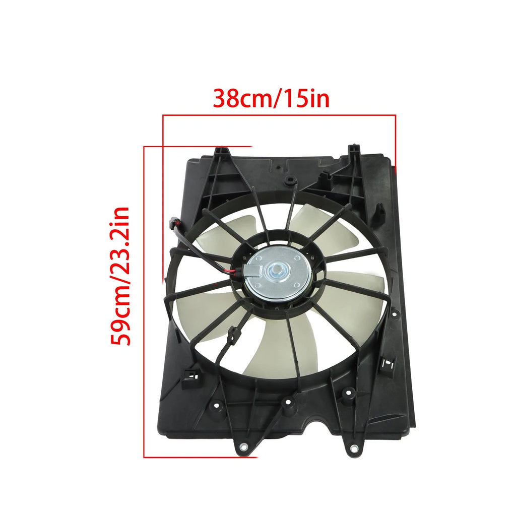Radiator Cooling Fan Assembly for Honda Pilot (2009-2015)