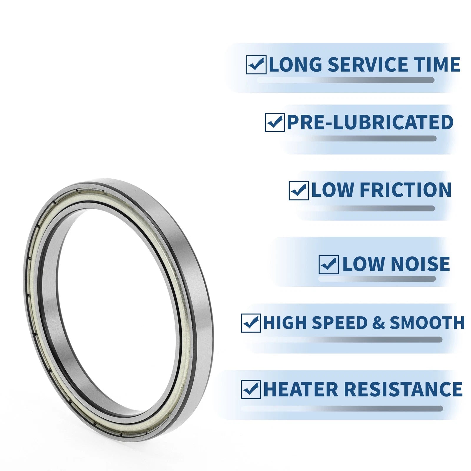 Deep Groove Ball Bearing 6815ZZ for Scooter Skateboard Wheel (75x95x10mm)