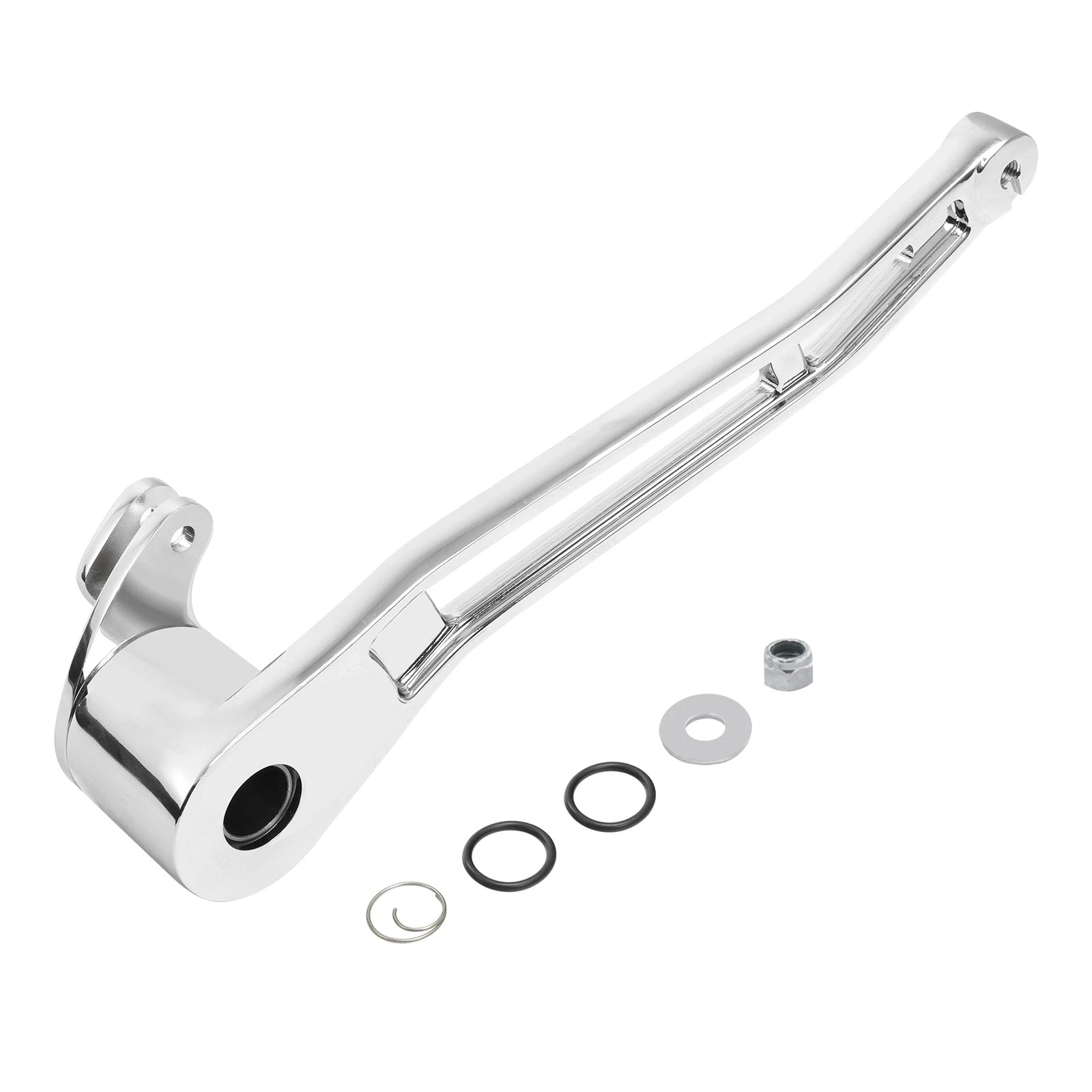Chrome Brake Arm Lever for Harley Electra, Road King, Street Glide (2014–2023)