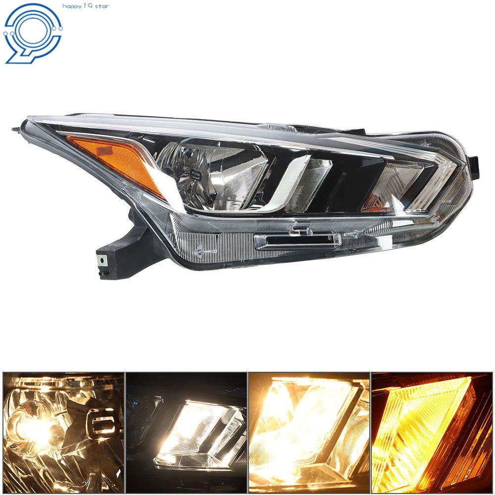 Chrome Headlight Assembly for Nissan Versa S SV (2020-2021)