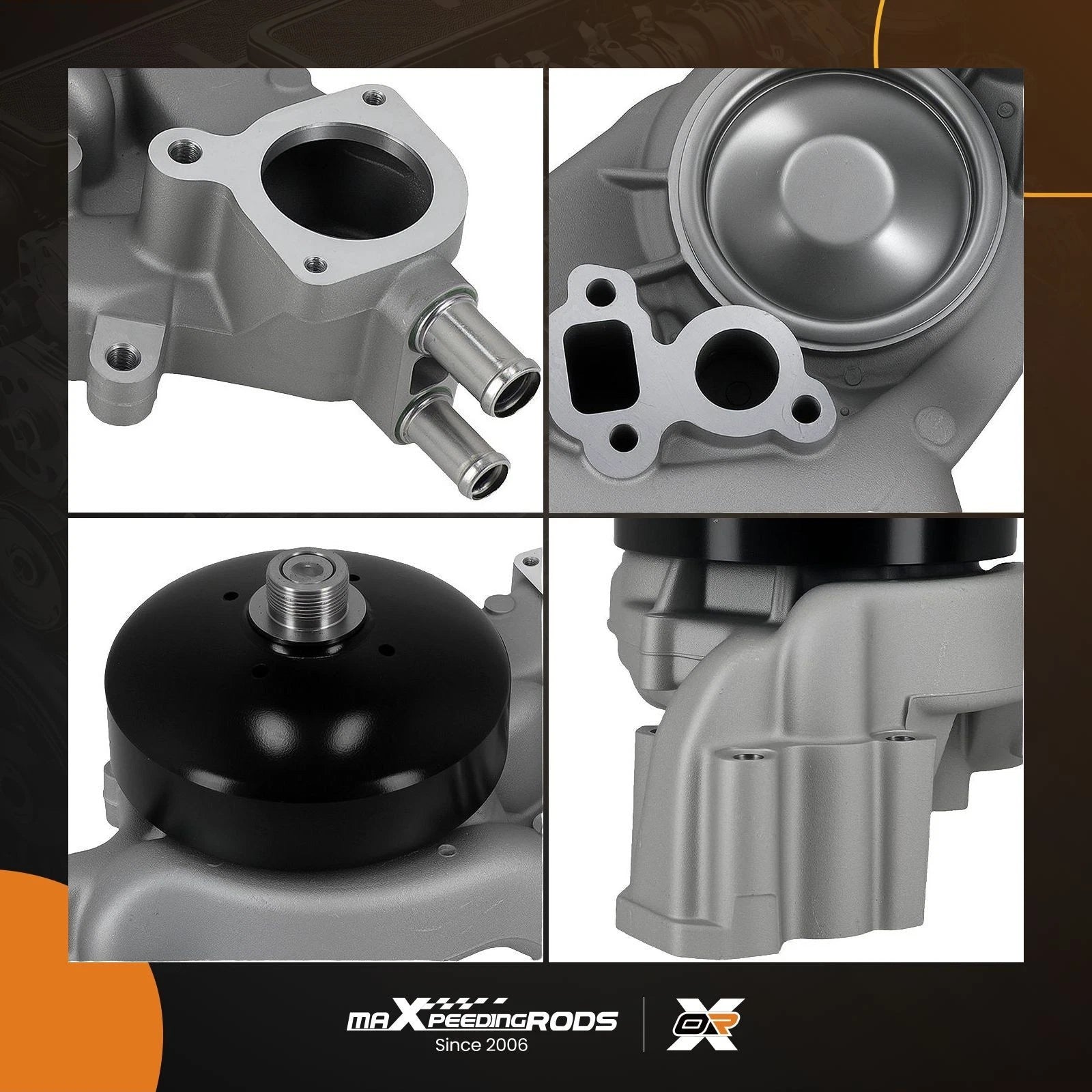 Water Pump for Chevy Suburban GMC Cadillac Escalade (2000-2023)