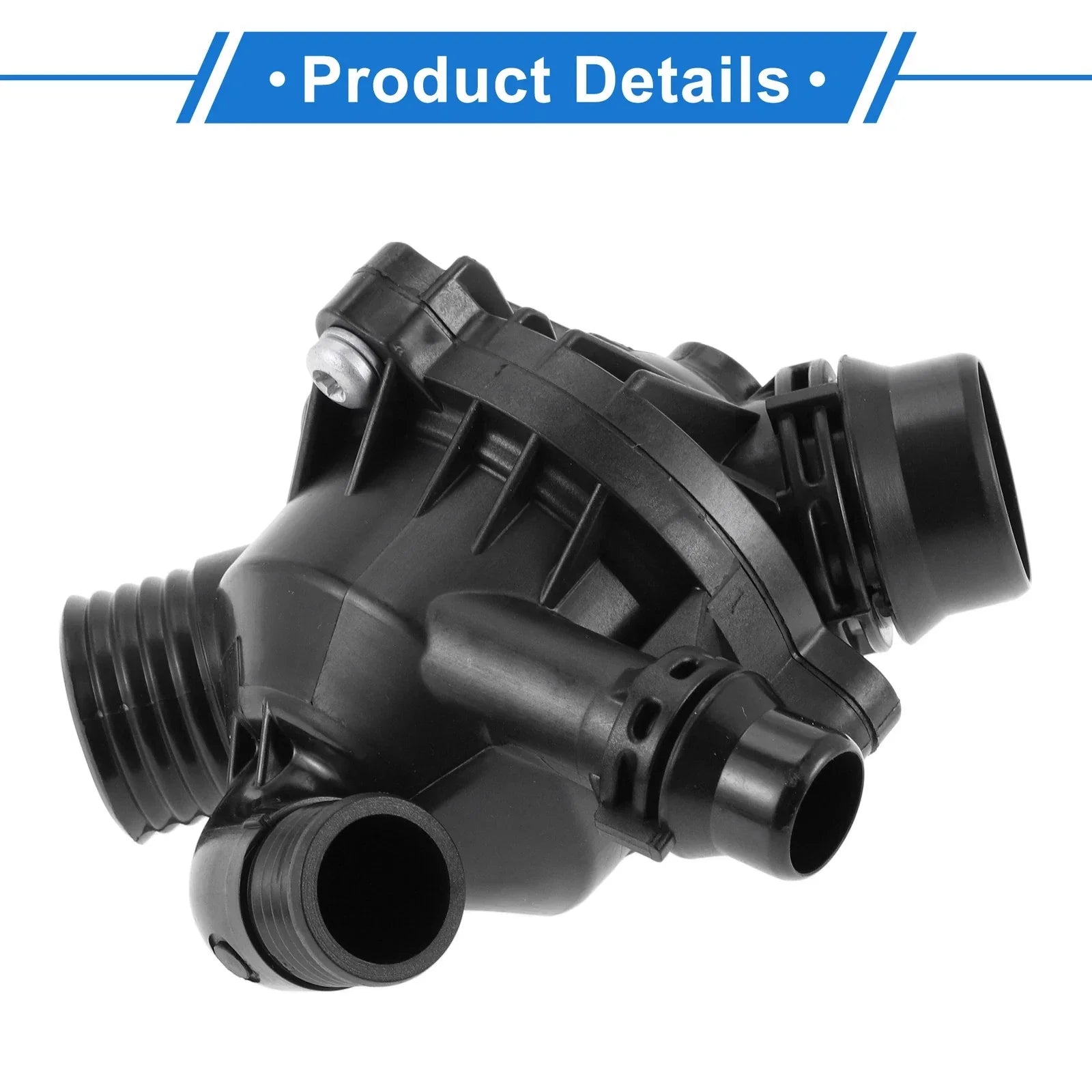 Engine Coolant Thermostat Housing Assembly for BMW E70 E71 X5 X6 (2007-2010)