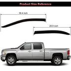 Window Vent Deflectors for Toyota Corolla Sedan (2003–2008)