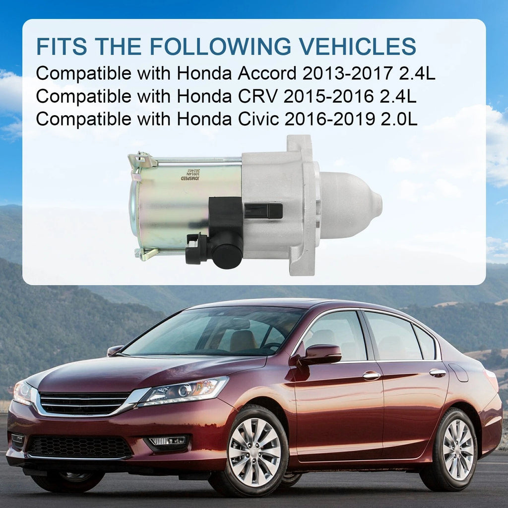 Starter for Honda Accord CR-V 2.4L L4 (2013-2017)