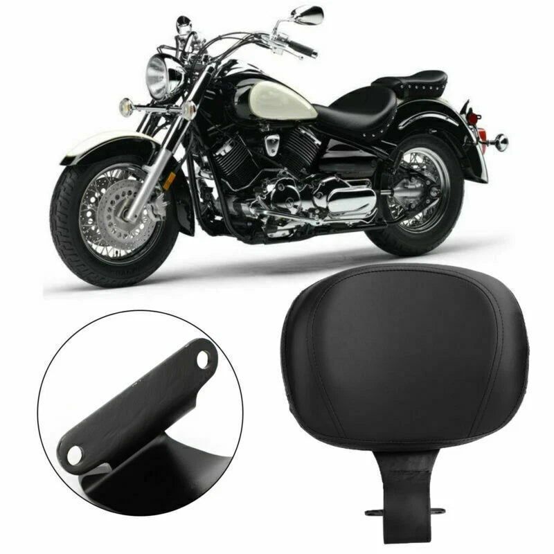 Driver Backrest Cushion Pad for Yamaha V Star 1100 XVS 1100 Drag Star (1999–2018)