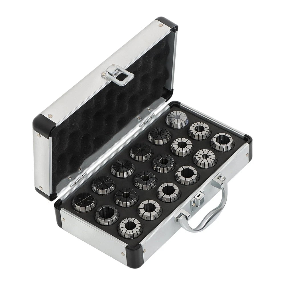 18 Piece ER32 Collet Set for CNC Machines (Precision Sizes 3/32" to 25/32")