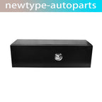 48" x 18" x 18" Black Steel Tool Box for Pickup Truck (Fits Most Models)