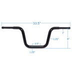 1.25" Fat Mini Ape Handlebar for Harley Fat Boy FXDR Breakout Fat Bob Road King (2018–2023)