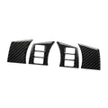 Set of 4 Carbon Fiber Steering Wheel Panel Covers for Nissan 350Z (2006–2009)